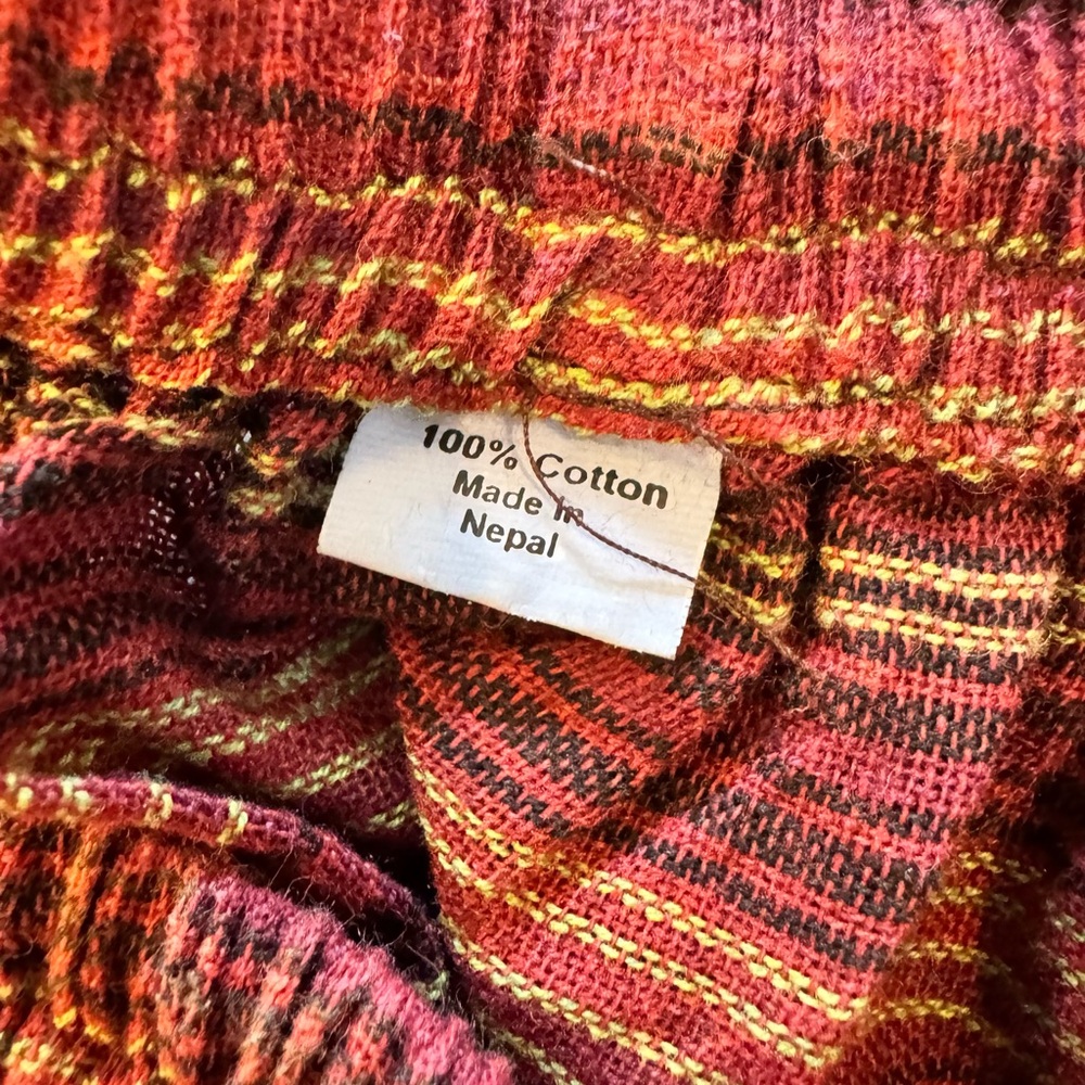 IndieGlam Cotton Patchwork Harem Pants - image 4